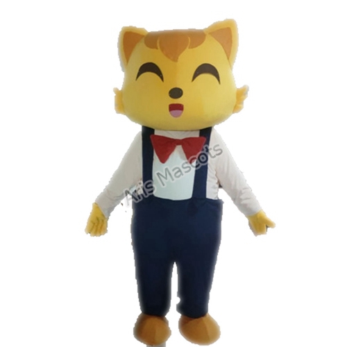 Cat Adult Costume Full Mascot Fur Plush Suit for Events Mascota felina