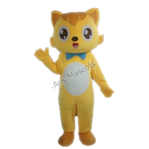 Lovely Cat Cosplay Dress Adult Full Mascot Costume Mascota felina