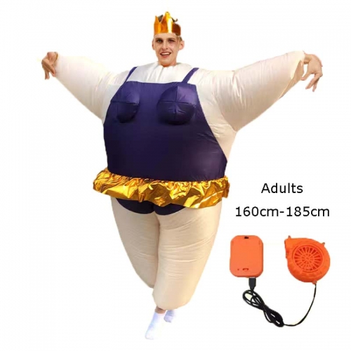 Adult Sumo Blow Up Suit Inflatable Costume Dancing Dress for Stages