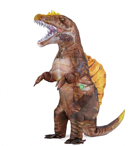 2m Dinosaur Dress Up Inflatable Suit Full Body Mascot Adult Blow Up Costume for Events Party
