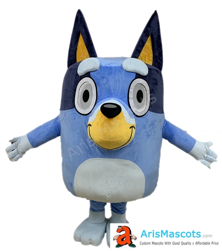 Cartoon Character Mascot Costume Dog Fancy Dress Bluey Suit