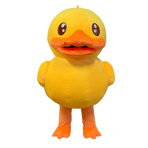 Giant Inflatable Duck Costume Adult Funny Duck Blow Up Suit for Entertainment