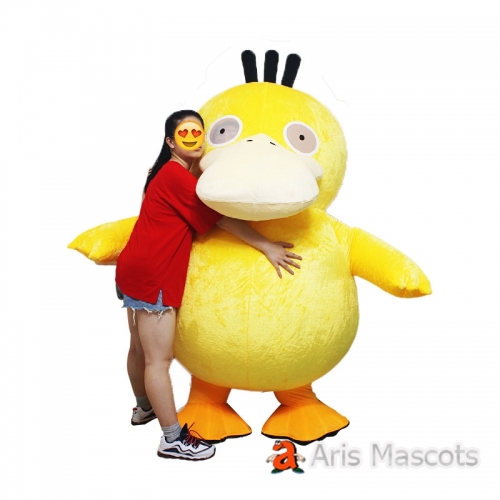 Lovey Inflatable Duck Mascot Costume for Entertainment Full Body Duck Blow Up Suit
