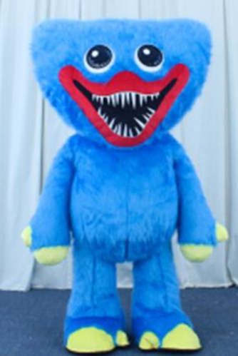 2m/2.6m Lovely Monster Huggy Wuggy Mascot Costume for Events Party Full Body Fur Mascots Suit for Entertainments