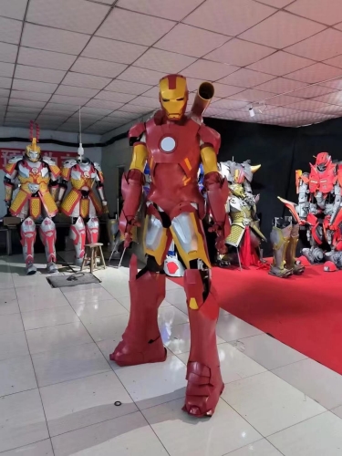 Adult Superhero Costume Full Body Realistic Iron Man Suit