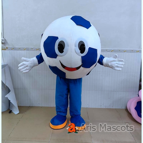 Realistic Round Basketball Mascot Costume Adult Full Body Mascots
