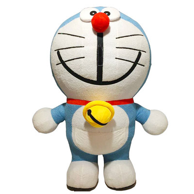 2m Adult Inflatable Doraemon Mascot Costume Cartoon Character Blow Up Fancy Dress Up for Entertainments