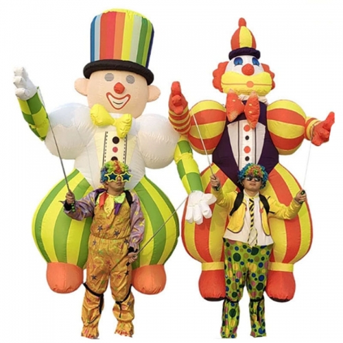 Giant Inflatable Adult Carry Walking Clown for Events Party
