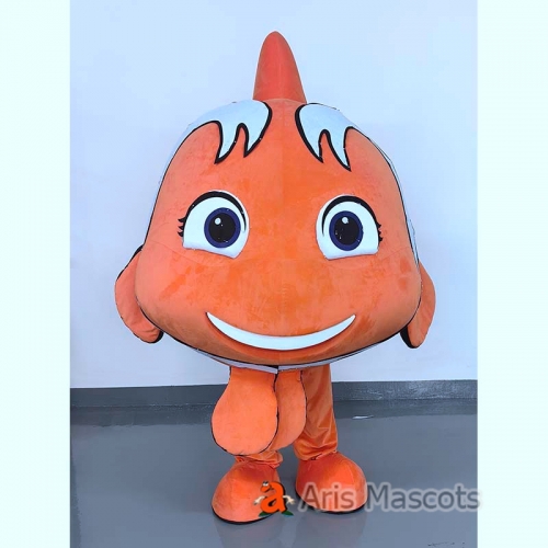 Cute Nemo Fish Costume-Full Size Fish Nemo Mascot for Event-Cartoon Character Costumes for Festival