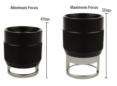 Stand magnifier focus adjustable 10X with line scale C-8011