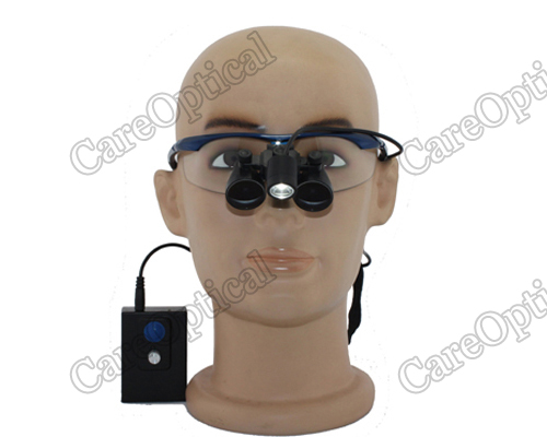 Flip Up 3.5X dental loupes surgical loupes sports Frames with light H60