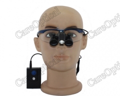 Flip Up 2.5X dental loupes surgical loupes sports Frames with light H60