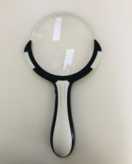 hand handle magnifier half rim with LE...