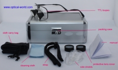 3.5X TTL dental loupes surgical loupes Titanium Frames