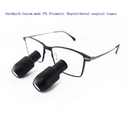 CareOptik Custom made TTL dental surgical loupes 6.0x