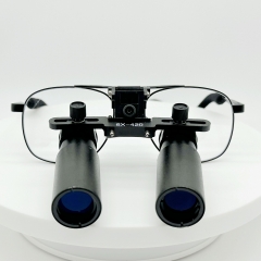 Flip Up Prismatic Loupes 3.0X Titanium Frames