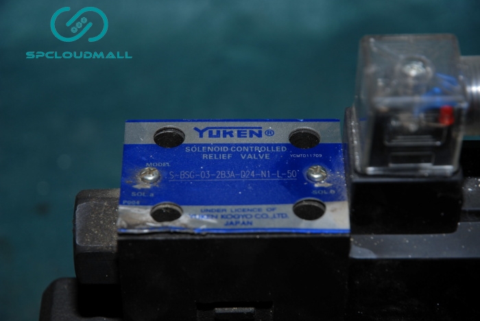 YUKEN SOLENOID VALVE S-BSG-03-2B3B-D24-N1-L-50