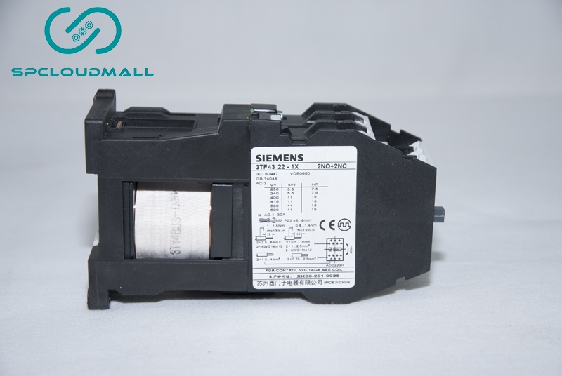 SIEMENS CONTACTOR 3TF4322-1XM4 AC-3 11KW 400V 50HZ Us DC 220V