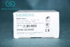 SIEMENS CONTACTOR 3TF4022-0XM0 AC-3 4KW 400V Us AC 220