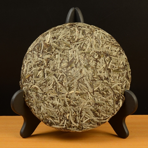 300g Chinese Fujian Old Fuding White Tea Cake Natural Organic White Tea Silver Needle Bai Hao Yin Zhen Tea Fuding White Tea