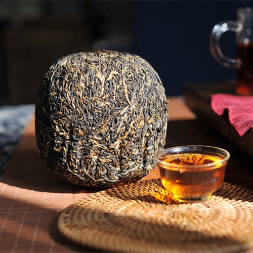 2023 500g/piece China Yunnan Natural Organic Dian Hong Black Tea Green Tea Warm Stomach
