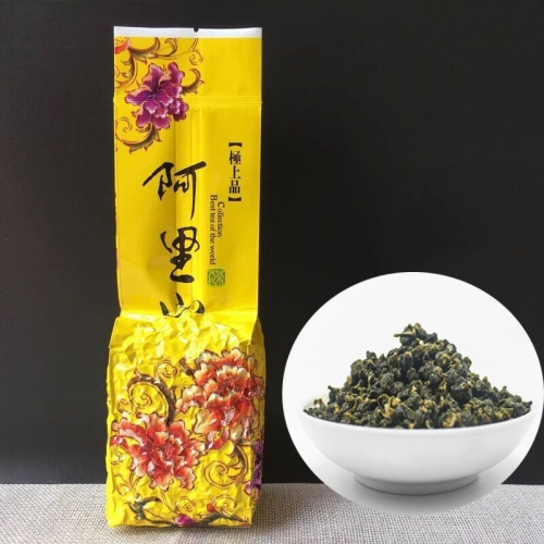 2023 China Taiwan Alishan High Moutains oolong tea Organic Green Food for Beauty Weight Loss slimming tea