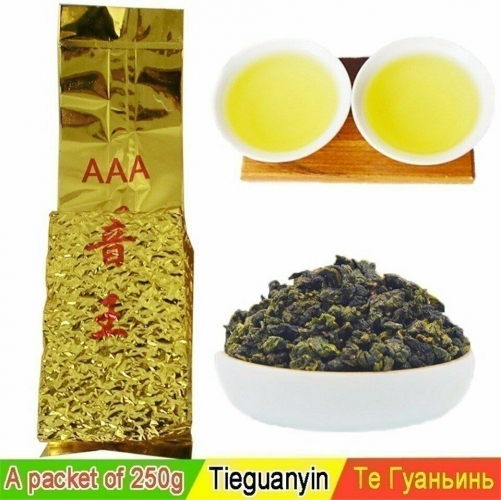 2023 250g Anxi Tieguanyin Tea Weight Loss Refreshing Tea Covered Bowl Oolong Tea Household Goods