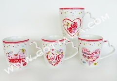 13oz new bone china mug, bulk packing