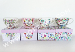 15oz new bone china mug with gift box