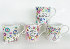 11oz new bone china mug, bulk packing