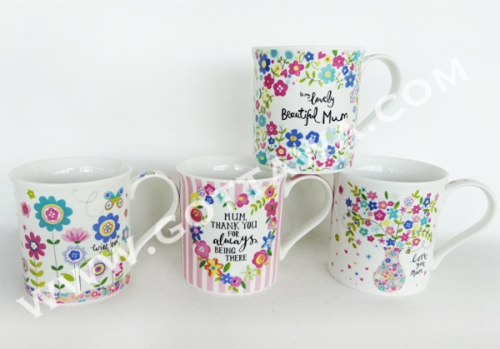 11oz new bone china mug, bulk packing