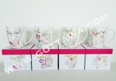 15oz new bone china mug with gift box