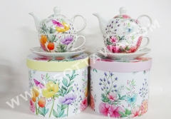 new bone china tea for one with gift box