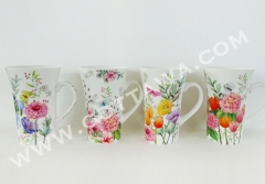 18oz new bone china mug, bulk packing