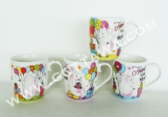 7oz new bone china mug, bulk packing