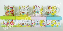 12oz new bone china mug with gift box