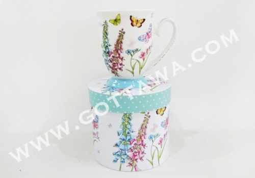 10oz new bone china mug with gift box