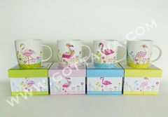 12oz new bone china mug with gift box