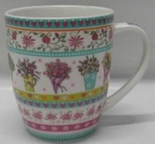 12oz new bone china mug, bulk packing