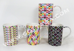 12oz new bone china mug, bulk packing