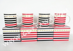 11oz new bone china mug with color box