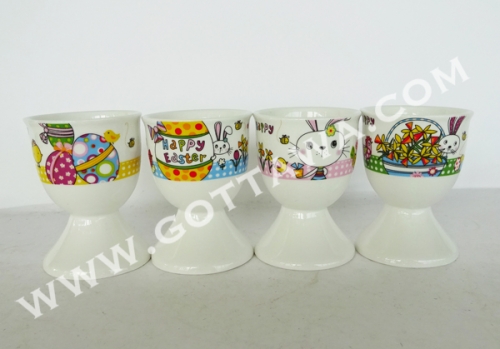 new bone china egg cup, bulk packing