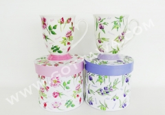 10oz new bone china mug with gift box