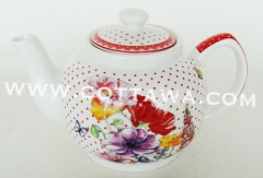 800cc new bone china tea pot with gift box