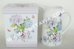 1000ml new bone china water jar with gift box