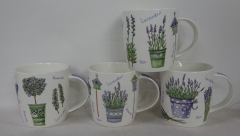 12oz new bone china mug, bulk packing