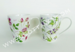 13oz new bone china mug, bulk packing