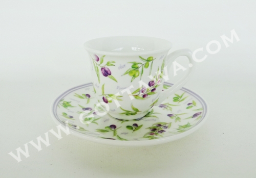 80cc new bone china cup and saucer, bulk packing