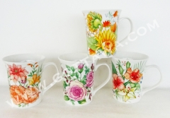 12oz new bone china mug, bulk packing