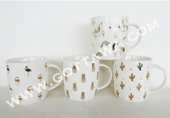 12oz new bone china mug